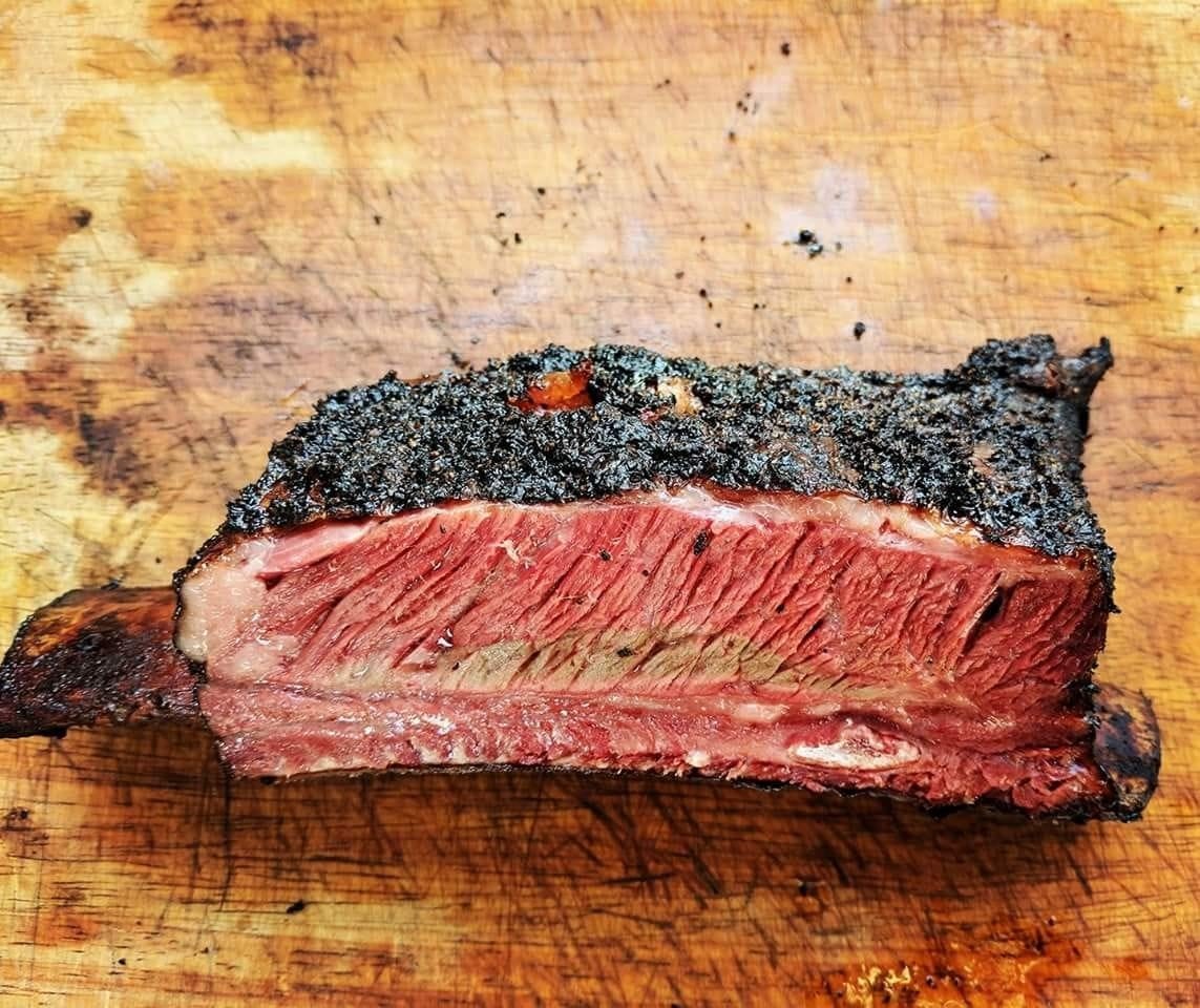 Rack of Pastrami Beef Ribs | Bartz Barbecue